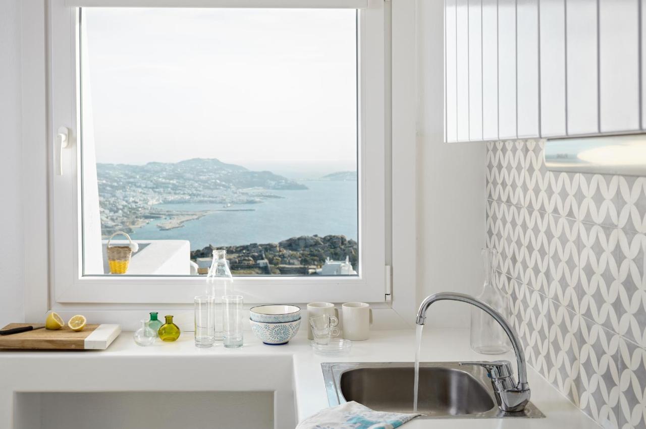Amare Mykonos Villa Tourlos Buitenkant foto
